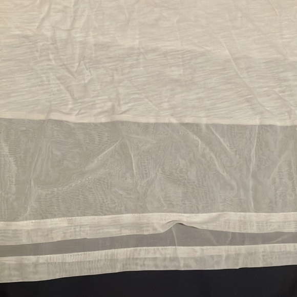 YOSHI KONDO Paris White tshirt size small. 100% cotton with see through inserts - Picture 5 of 6